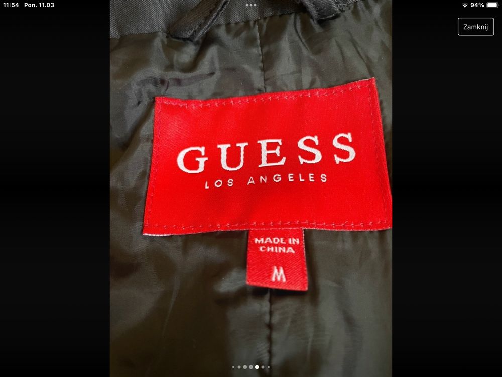 Kurtka parka damska Guess rozmiar M