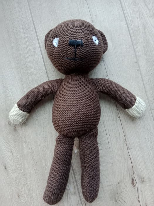 Maskotka pluszak brązowy miś Teddy Mr Bean Jaś Fasola