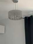 Lampa sufitowa sople szklane - kryształy - Artemida zuma line