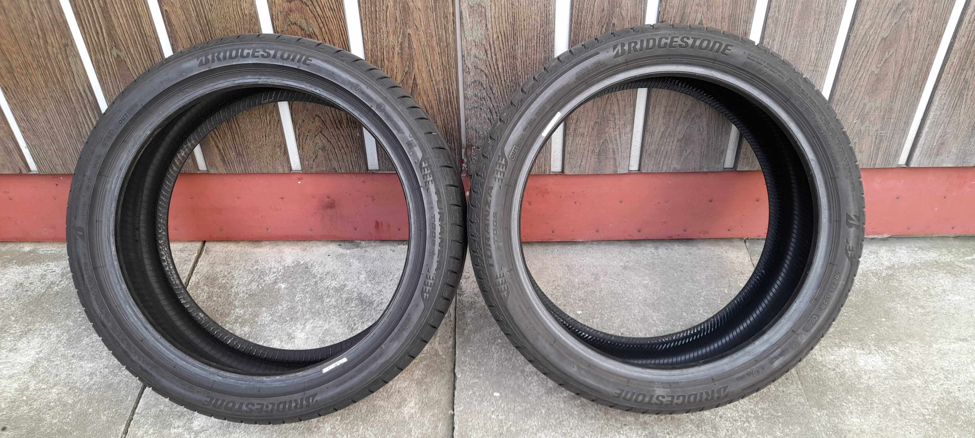 Opony letnie Bridgestone  225/40 R18  92Y  XL