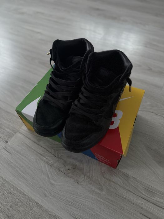 Nike SB Dunk High FAUST Black Gold