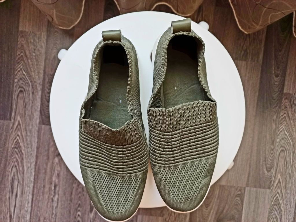 Мокасіни-сліпони, кросівки жіночі літні, сітка Primark.