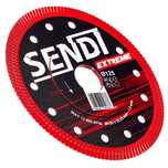 Tarcza diamentowa 125 mm do gresu SENDI EXTREME, gr. 1,2 mm Precyzyjna