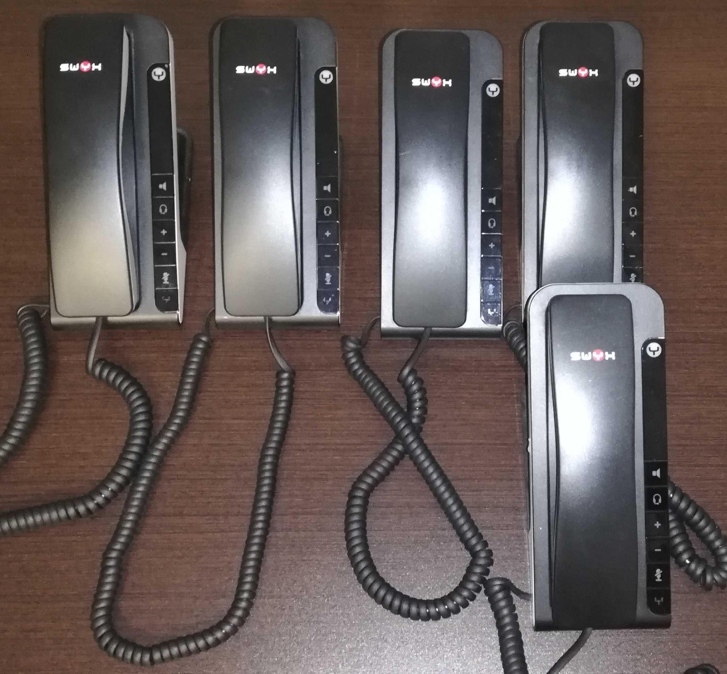 Telefones de rede, USB e analógicos