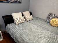 łóżko dwuosobowe 200x155cm (materace w cenie)