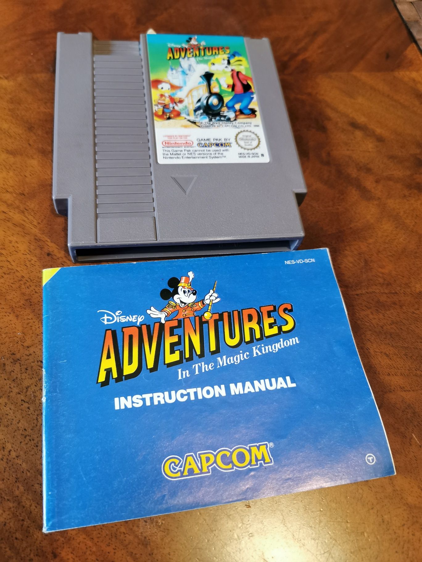 Disney Adventures in the magic kingdom Nintendo Nes