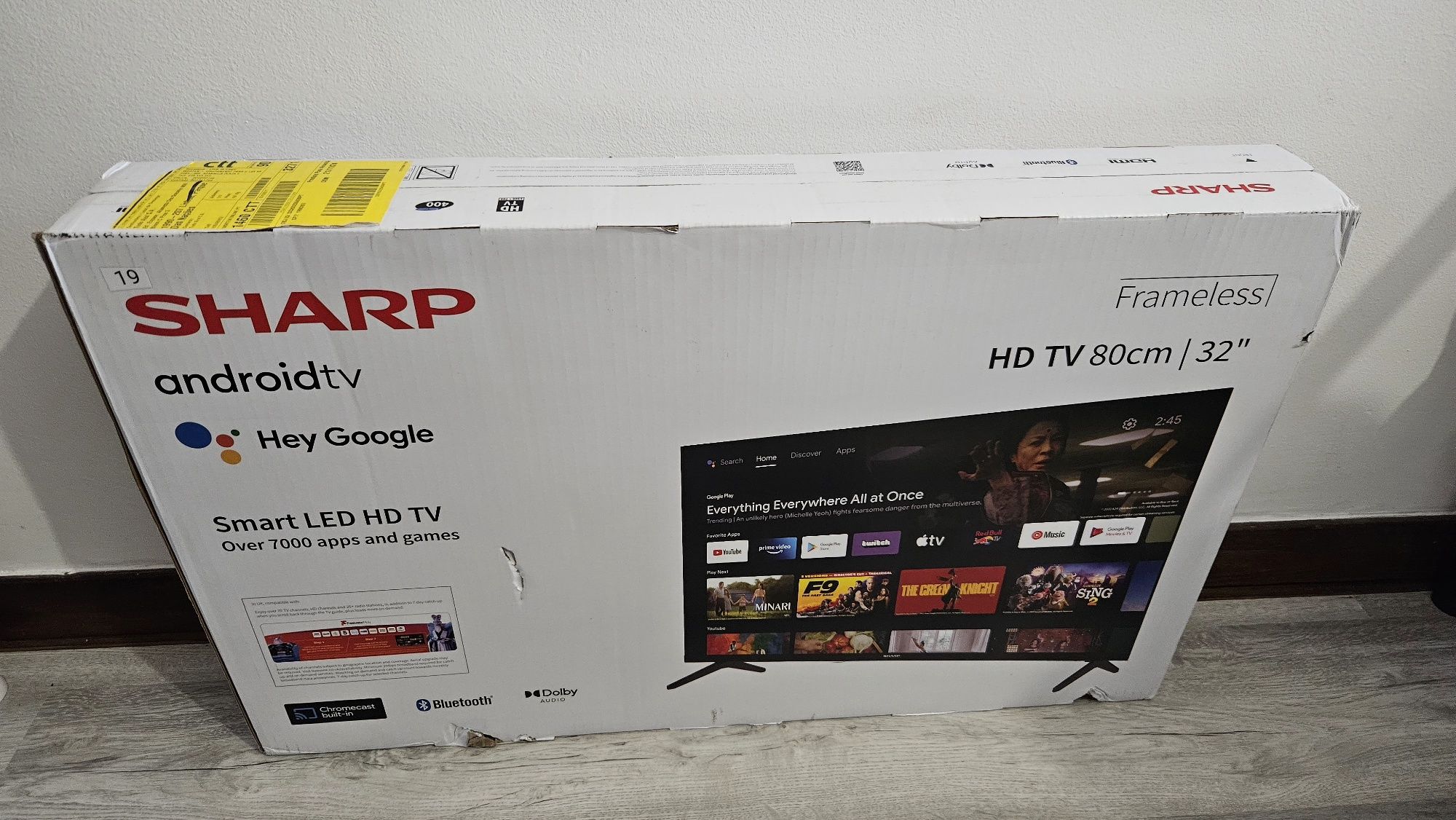 TV SHARP 32FH2EA - 32" - 81 cm - HD - Smart TV