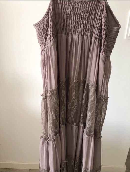 Długa letnia sukienka bardzo dobry stan