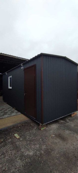 Вагончик для будівництва — мобільний офіс / склад / житло