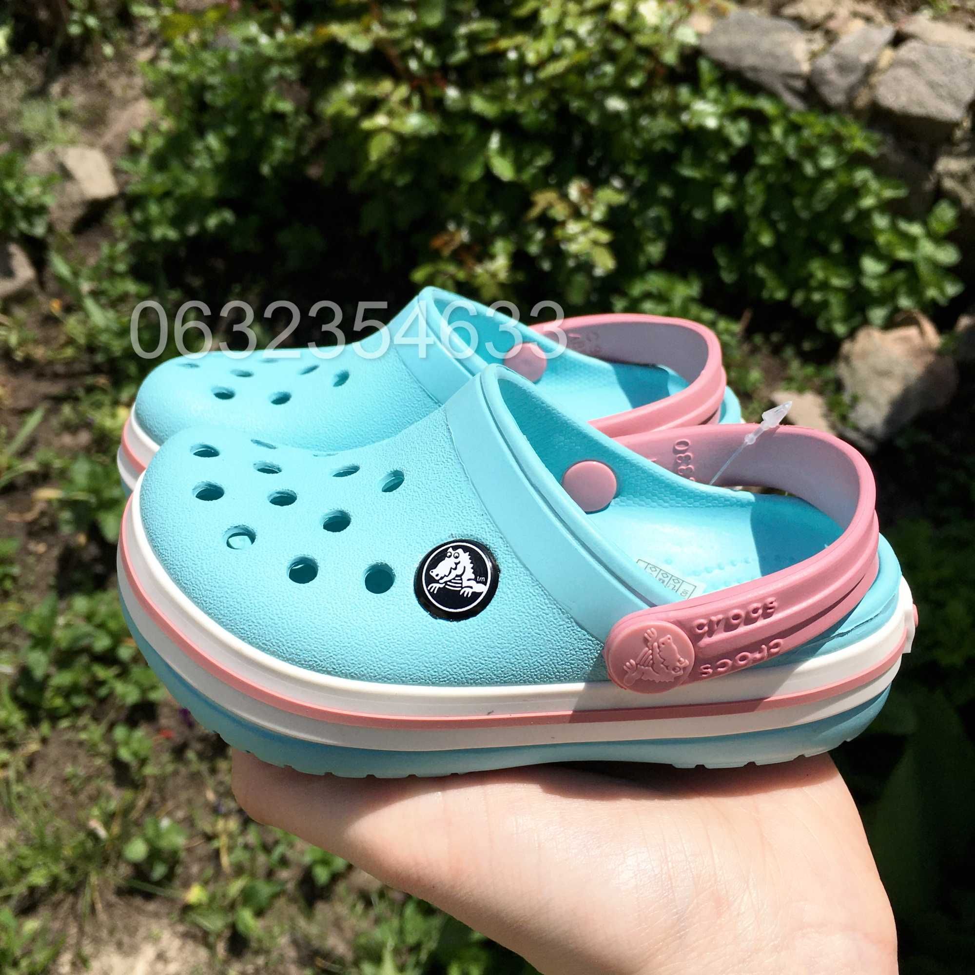 Крокси для хлопчика та дівчинки Crocs Crocband kids дитячі! Нові!