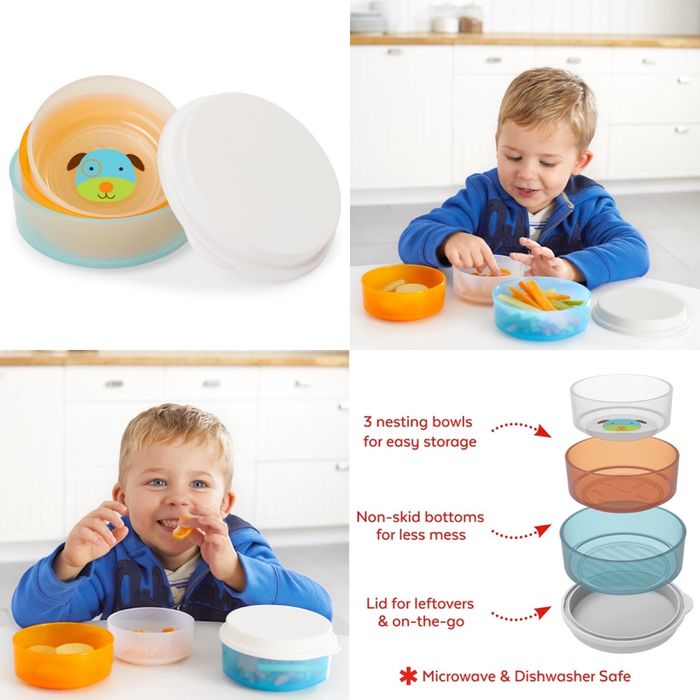 Набор посуды Skip Hop приборы, миска тарелка