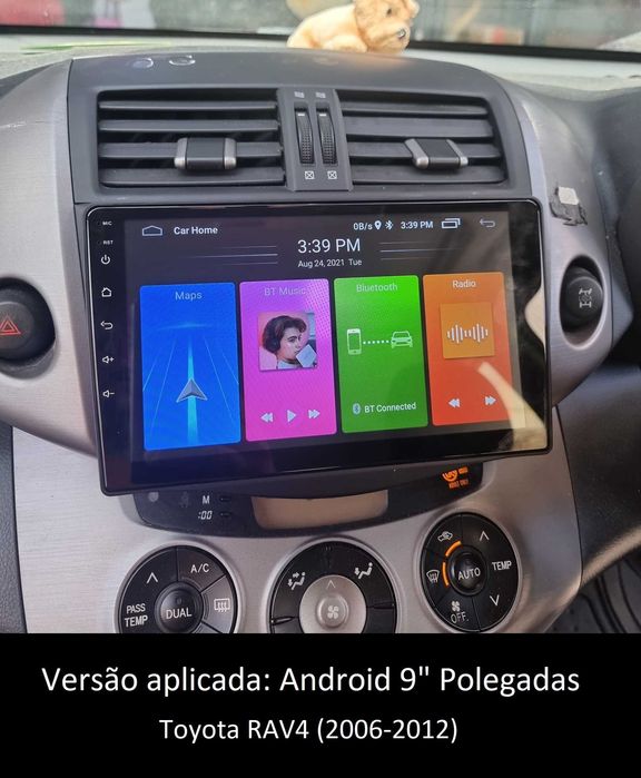 (NOVO) Rádio 2DIN Toyota • RAV4 • (1994 a 2012) • Android GPS