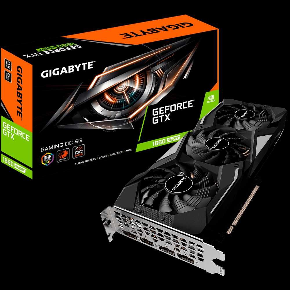 GeForce GTX 1660 Super OC Gaming от Gigabyte
