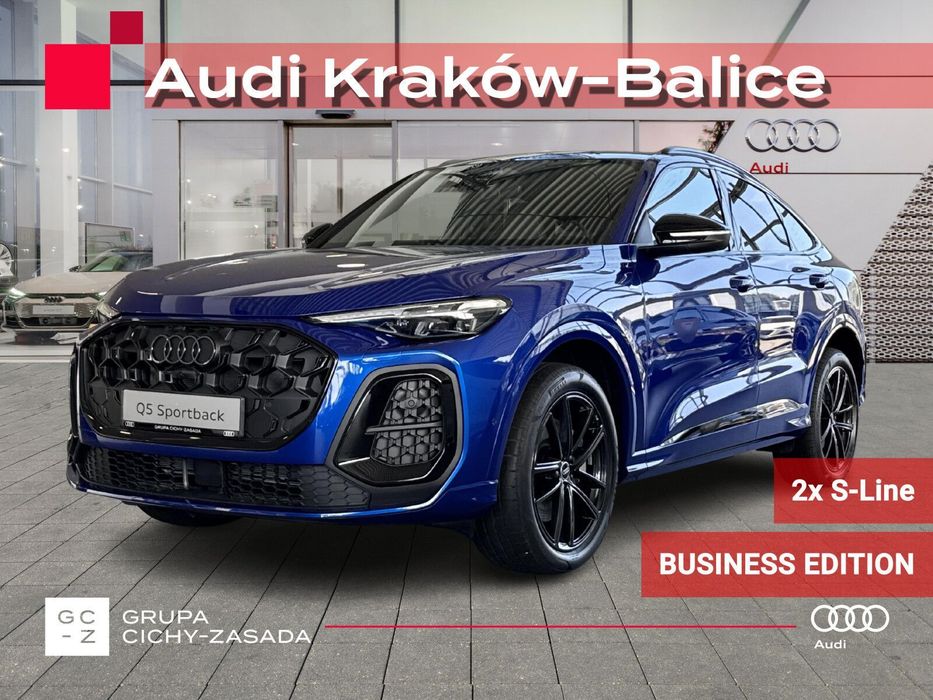 Audi Q5 Sportback Q5 Sportback TDI quattro 204KM S tronic Pakiet Tech Plus, 2x S line