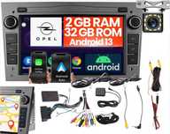 Radio 2 Din Z GPS  2GB 32Android Opel Vectra C Zafira Astra H Corsa D
