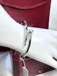 Золотой браслет гвоздь в стиле Cartier JUSTE UN CLOU