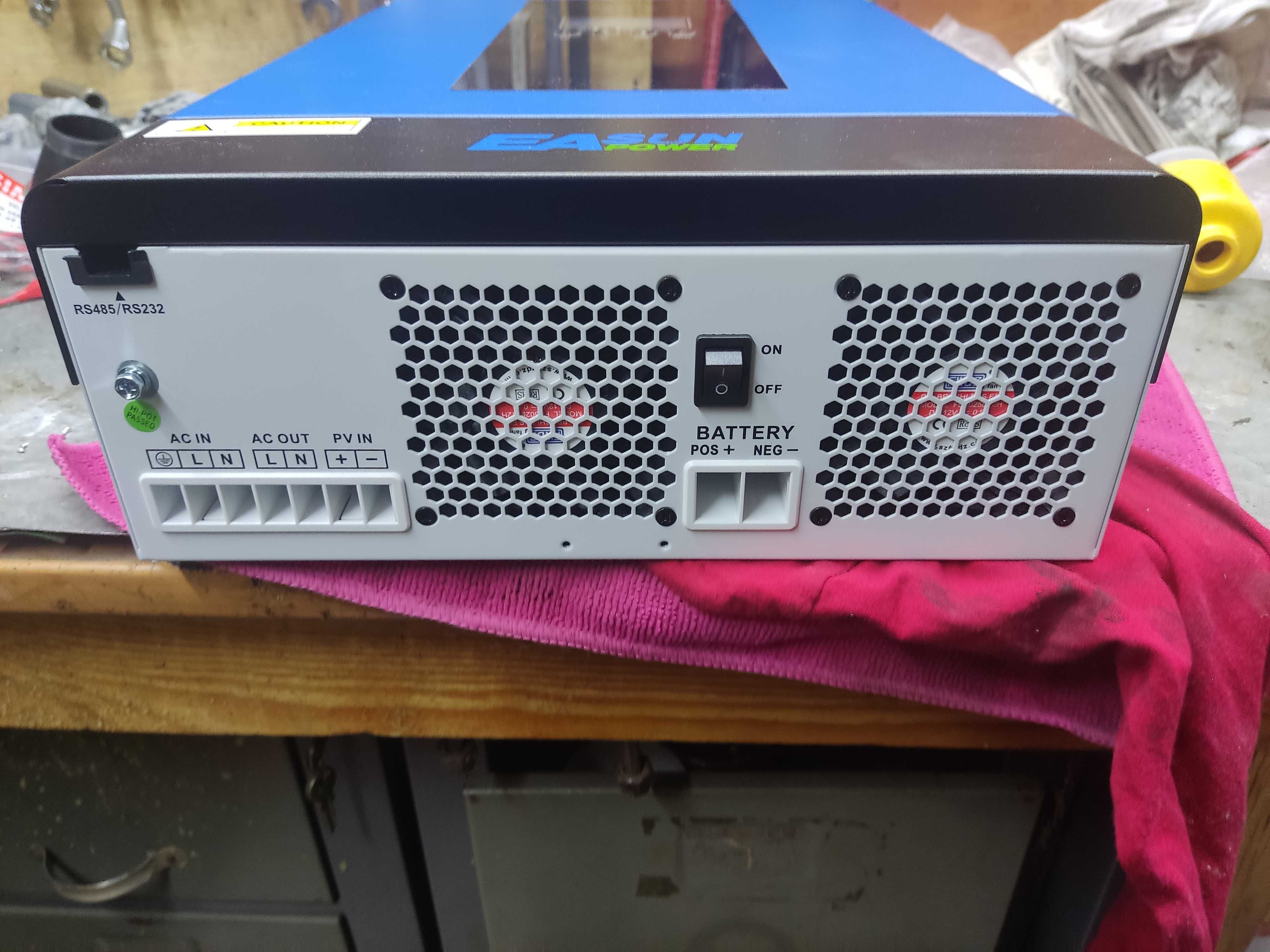 Inwerter falownik off grid hybrydowy Easun 6,2kw SMG III nowy, wifi