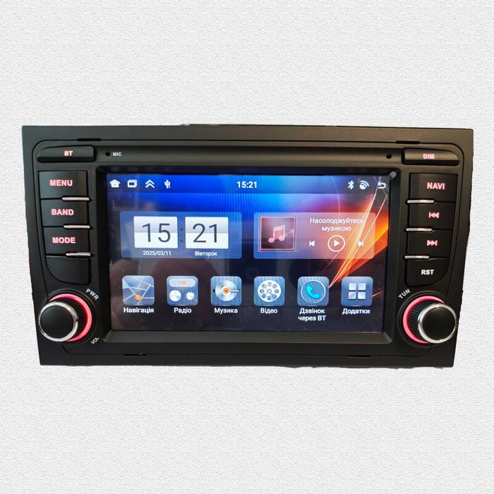 ‼️ Audi A4 ‼️ B6 B7 Android магнітола 6/128 DSP 4G Carplay
