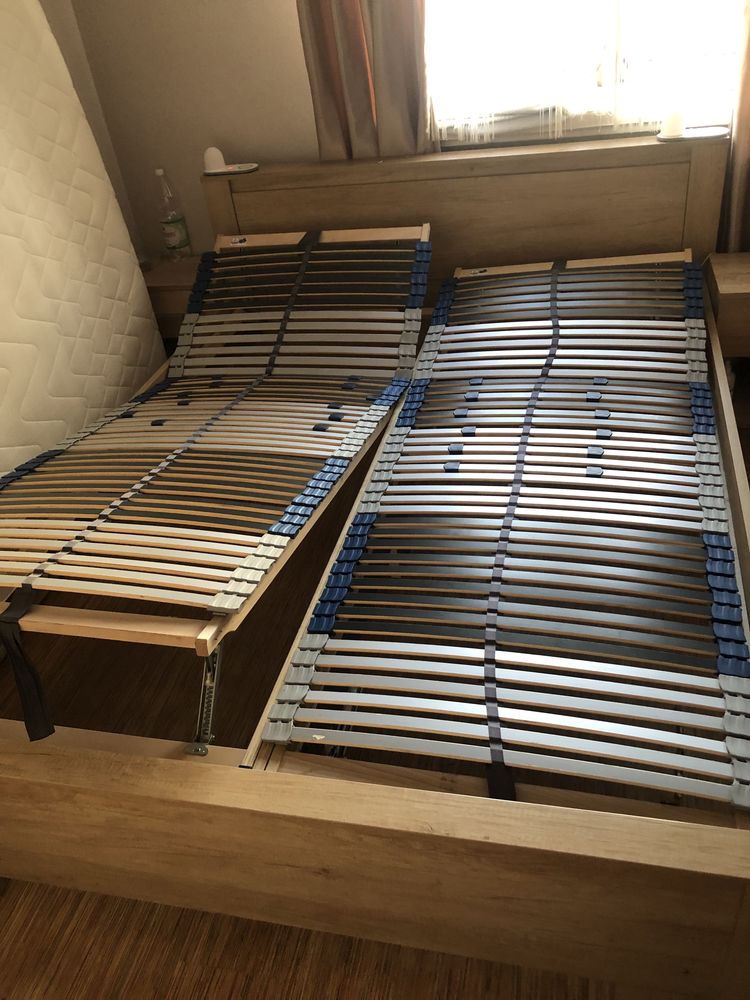 Stelaże regulowane do łóżka 2x80x200