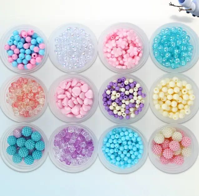 Дитячий набір для створення браслетів і намиста з бісеру ручної роботи