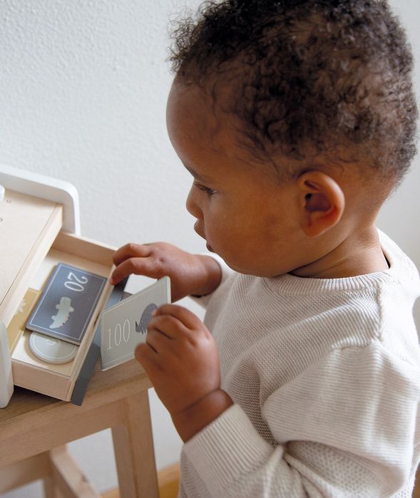 Caixa Registadora de Madeira Tryco – Brinquedo Infantil Educativo
