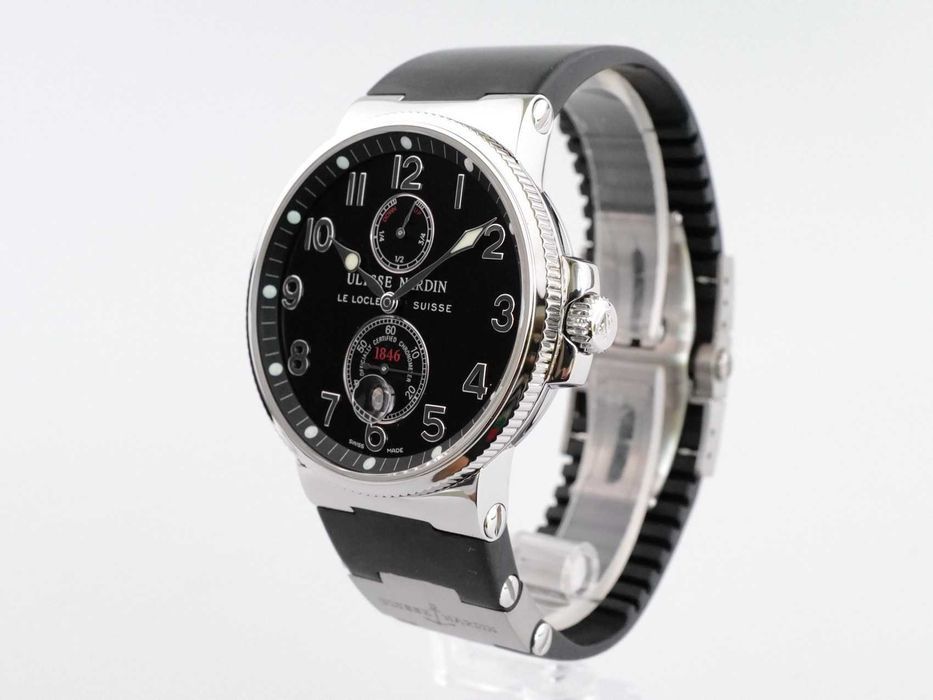 Ulysse Nardin Marine Chronometer 41mm Black Dial
