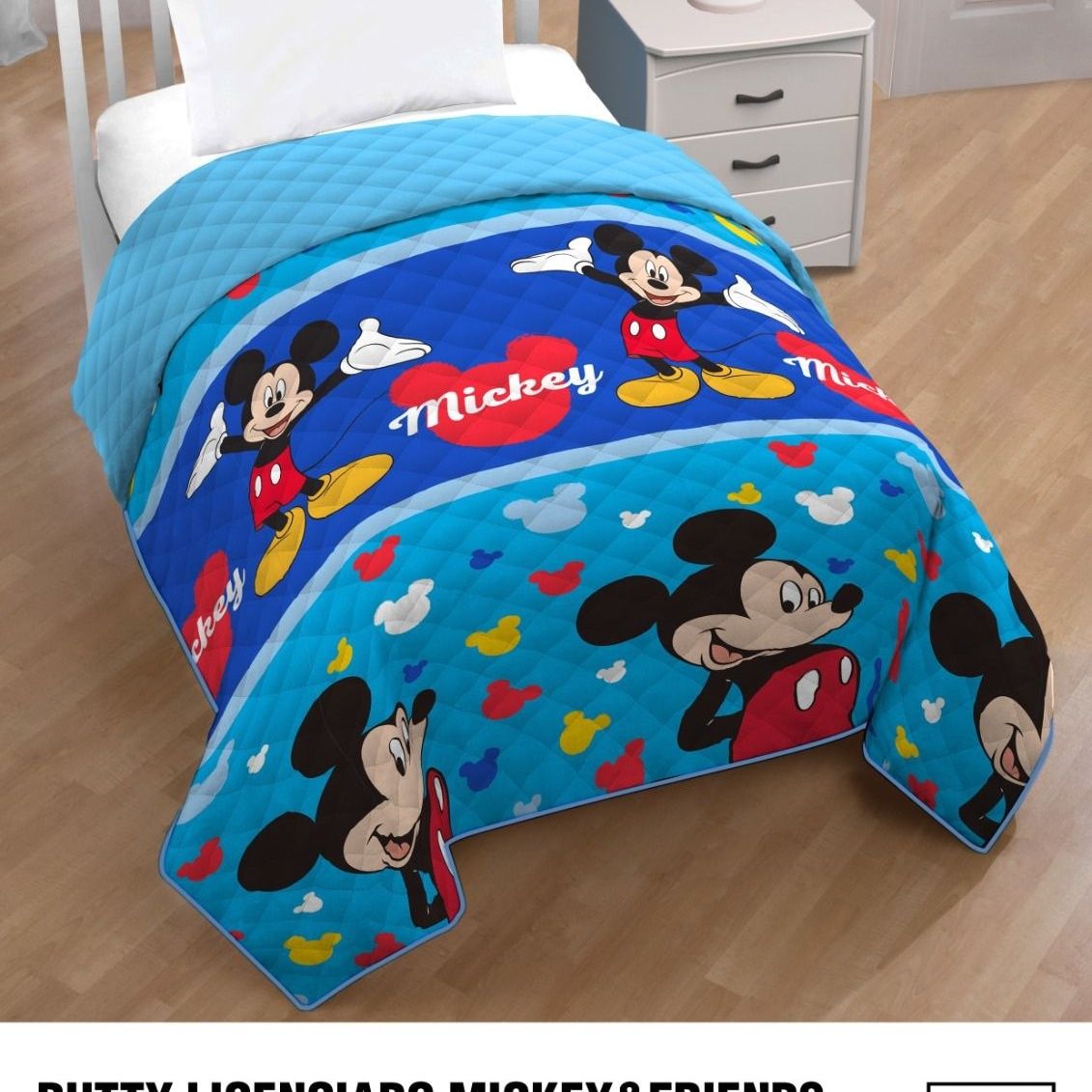 Edredons Disney stich, minnie e mickey