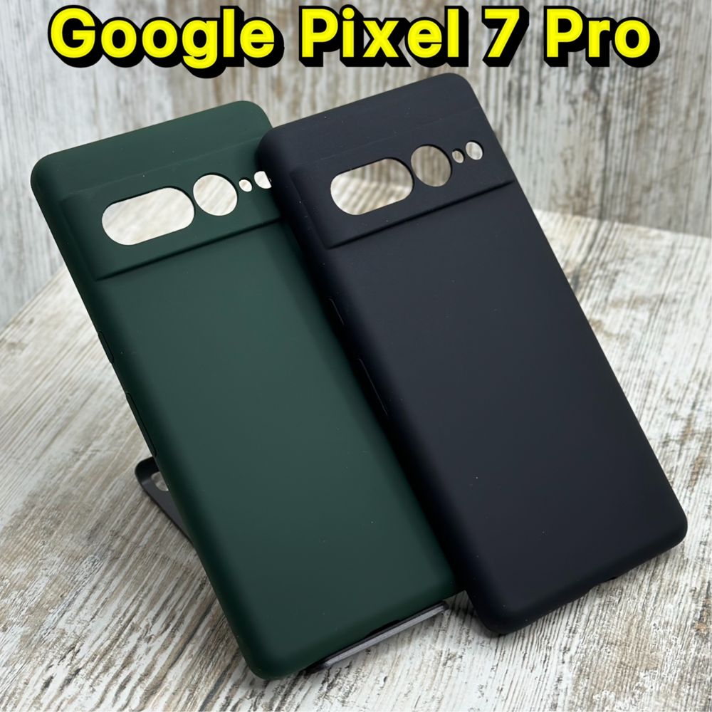 Чехол Silicone Case на Google Pixel 7 Pro/ 7A/ 8 Pro. Микрофибра