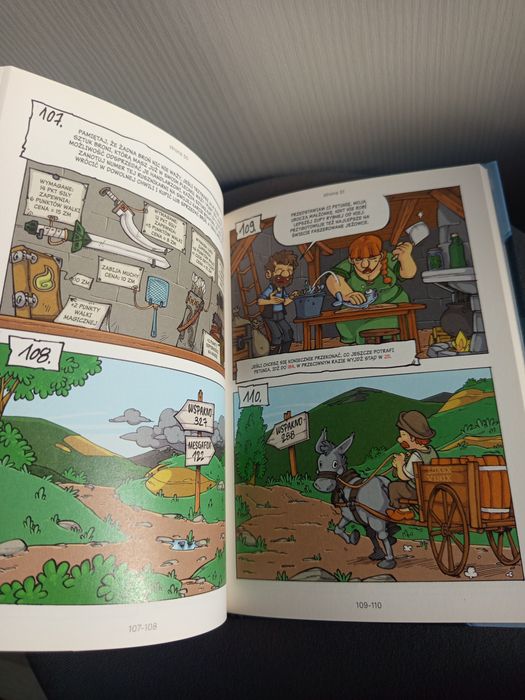 Rycerze 2 wiadomość komiks paragrafowy