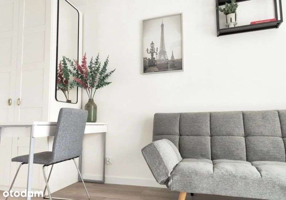 Studio Apartament z Balkonem Kawalerka Wyposażona