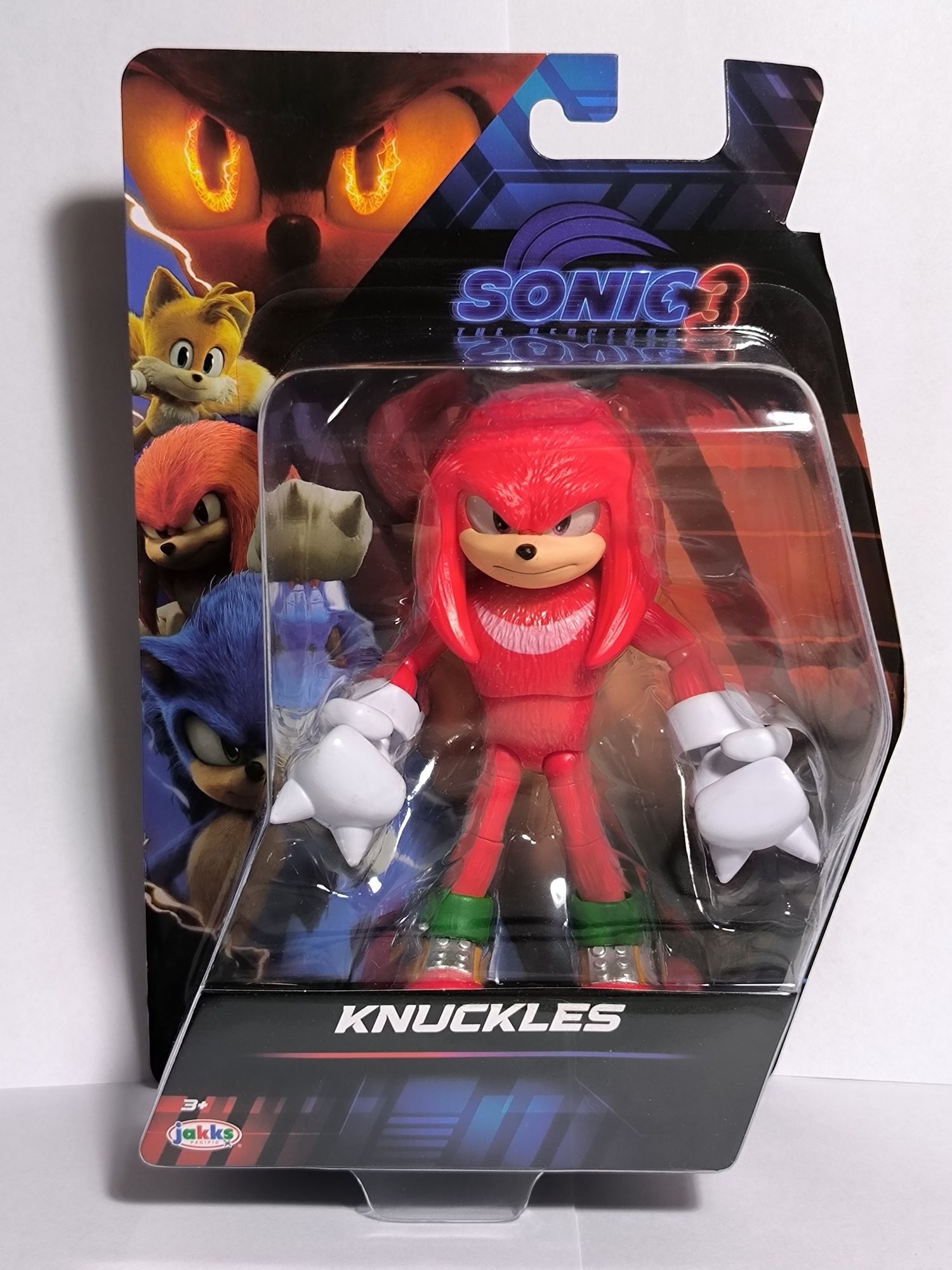 Колекційна фігурка Hedgehog movie Sonic 3  Knuckles Наклз Сонік їжак