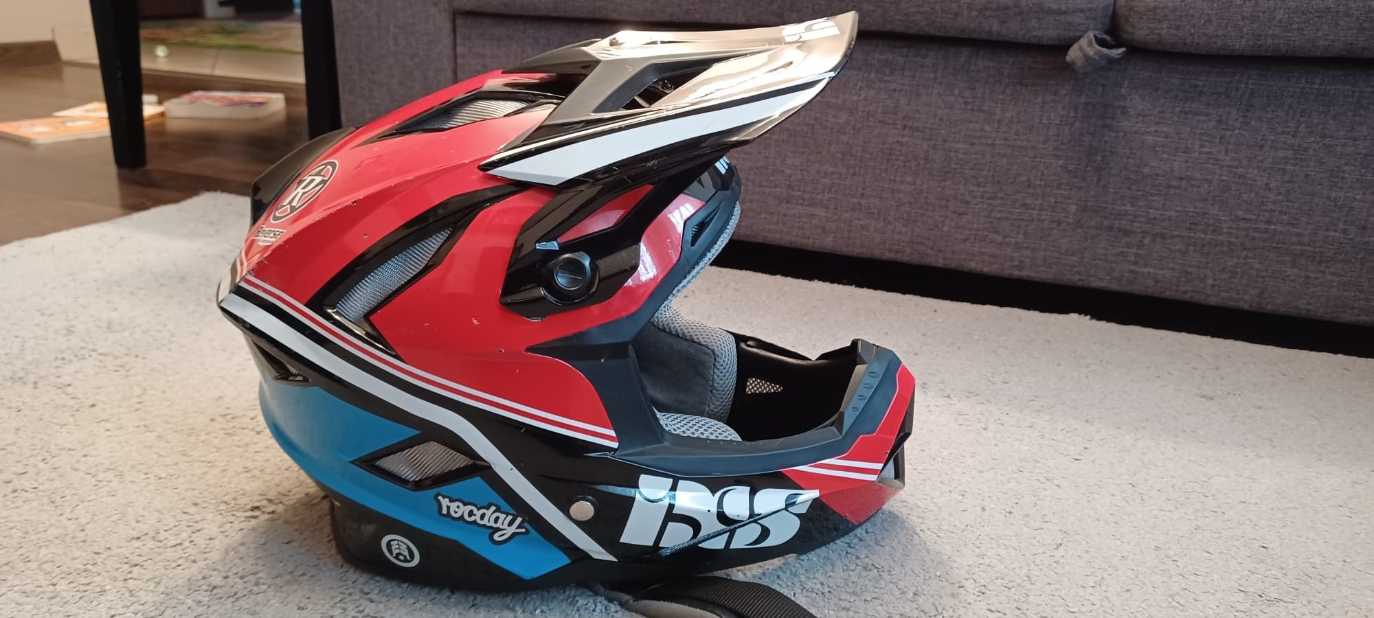 Kask full face iXS Metis enduro downhill rozm L