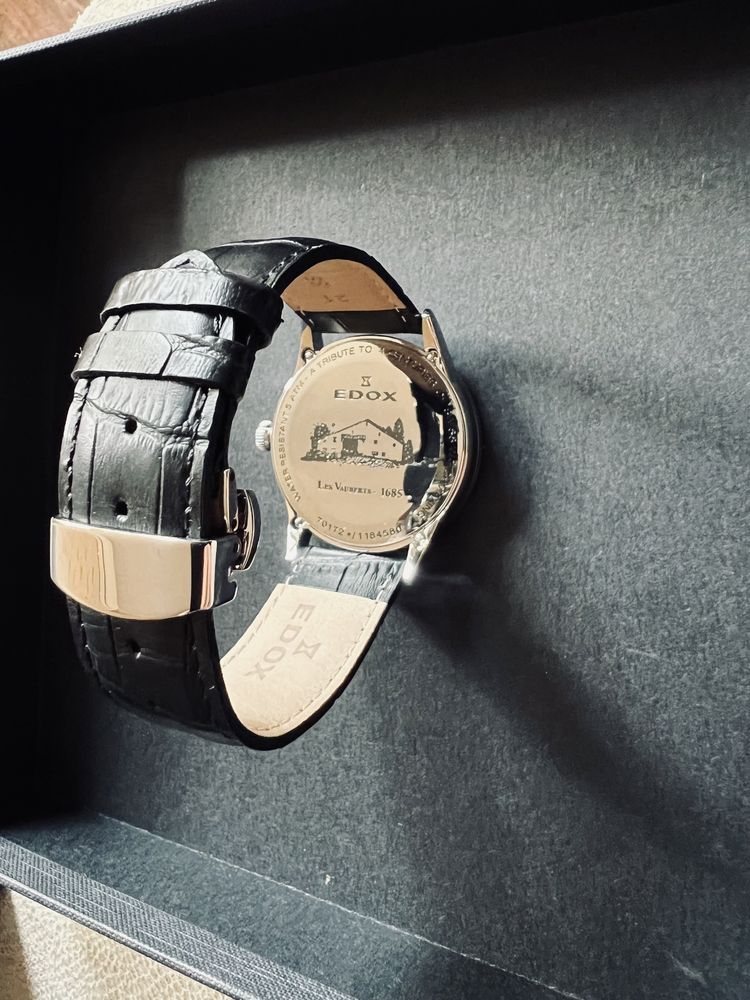 Часы, годинники EDOX Las Vauberts Swiss made ORIGINAL