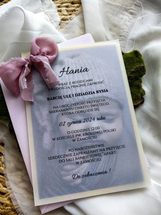 Zaproszenie na Chrzest