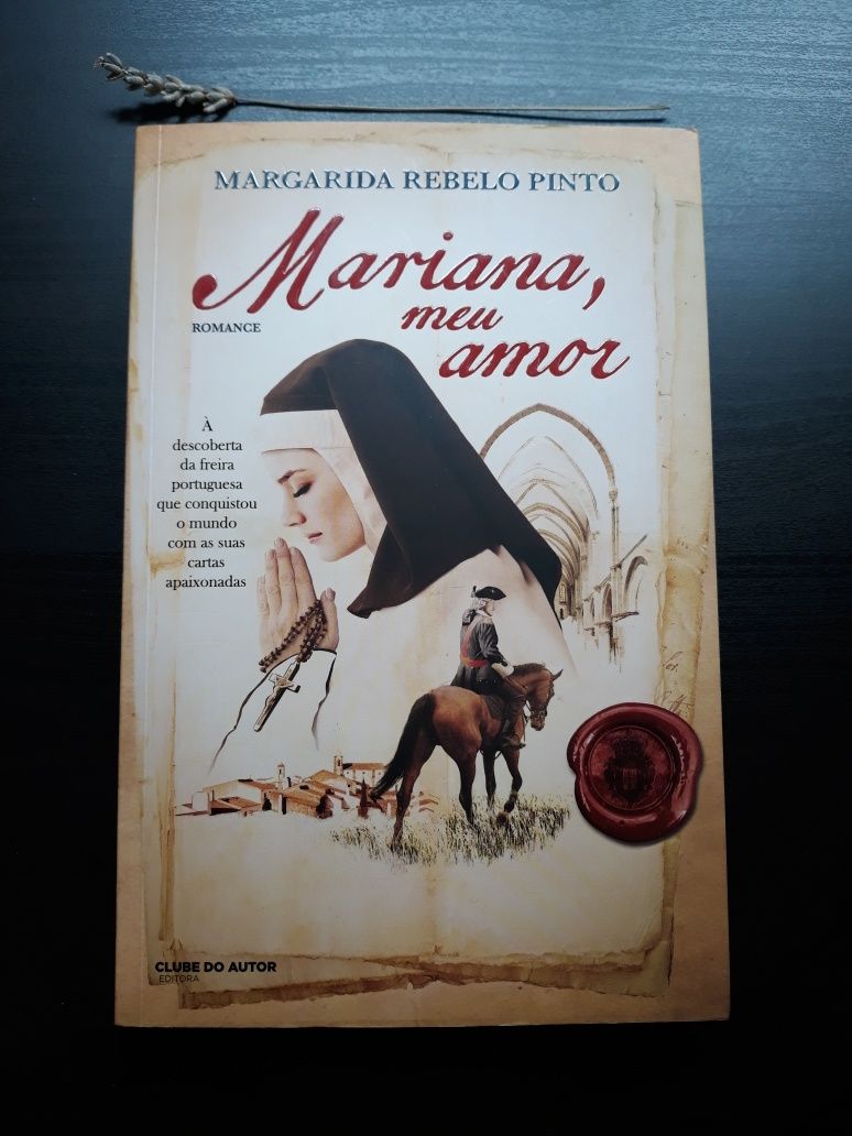 Livro: Mariana, meu amor - Autora Margarida Rebelo Pinto