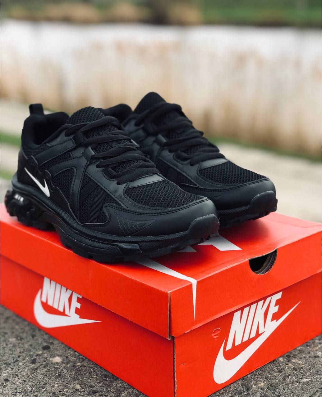 Мужские летние кроссовки Nike/ натуральная кожа