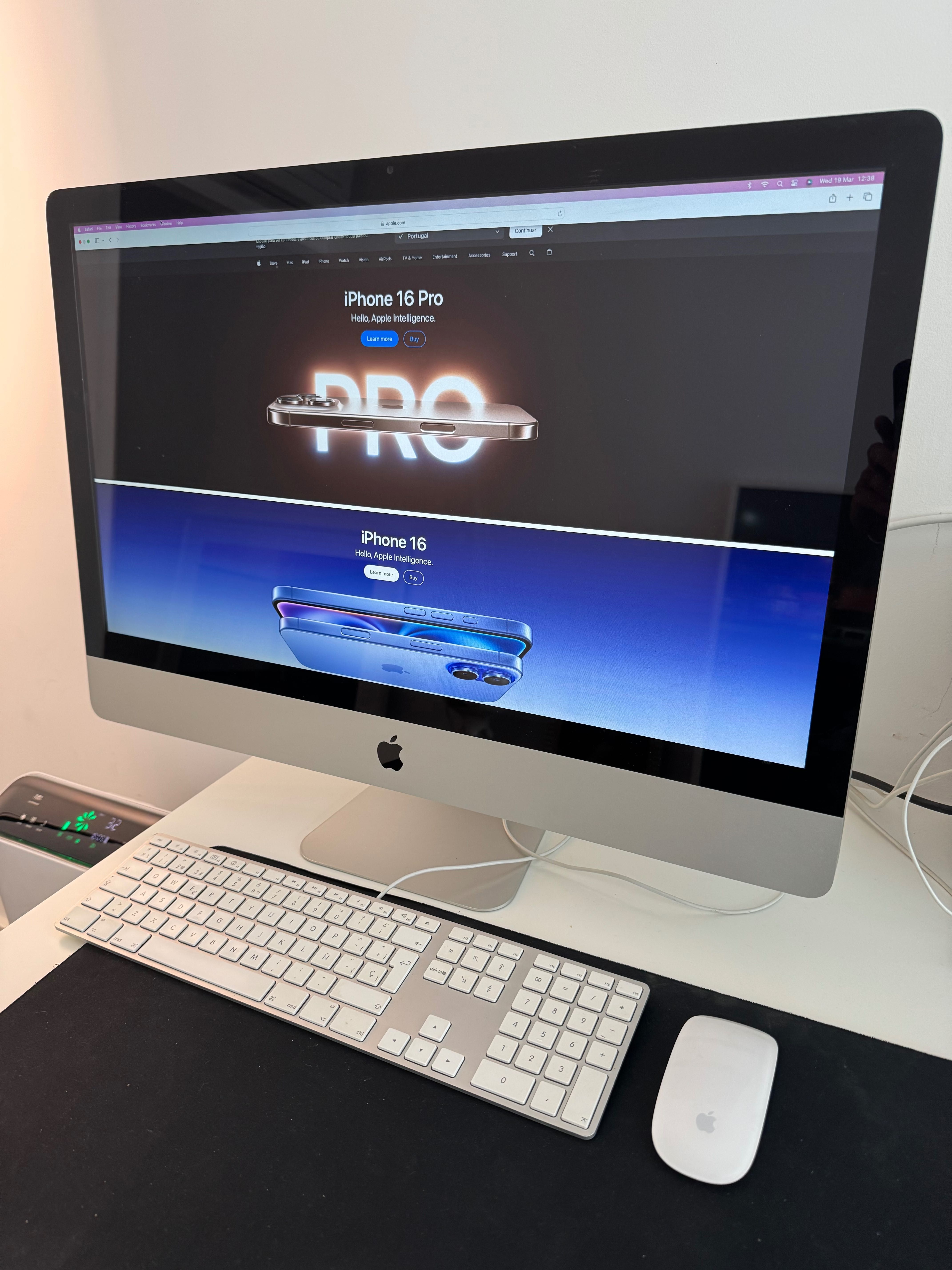 Vende-se iMac 27" (Finais de 2009) - Impecável!