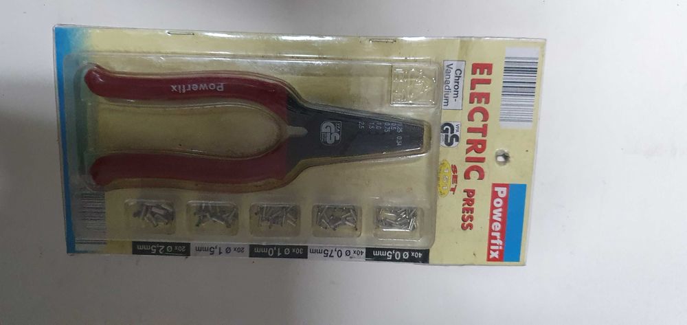 Alicate de cravar pines electricos