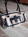 Guess vintage lniana torebka unikat