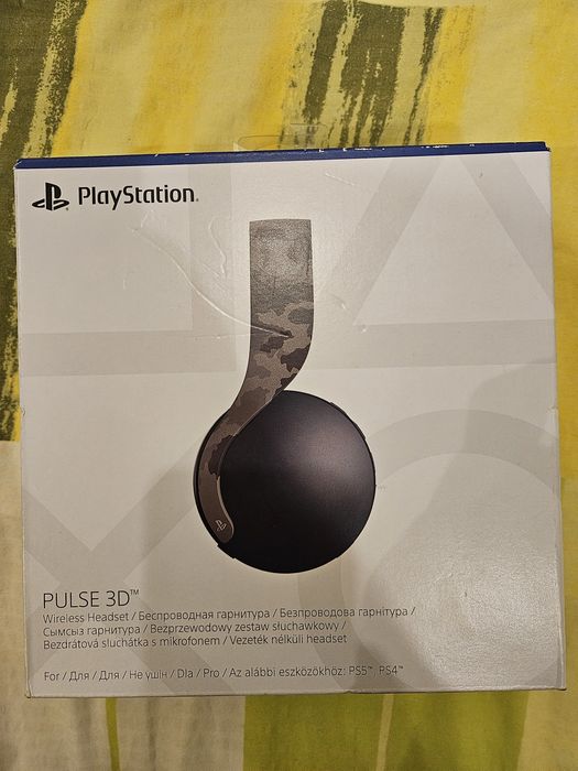 Nowe Bezprzewodowe Słuchawki Sony Pulse 3D Moro PS5