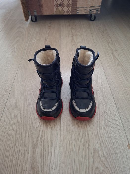 Сапожки зимние дутики чоботи для мальчика