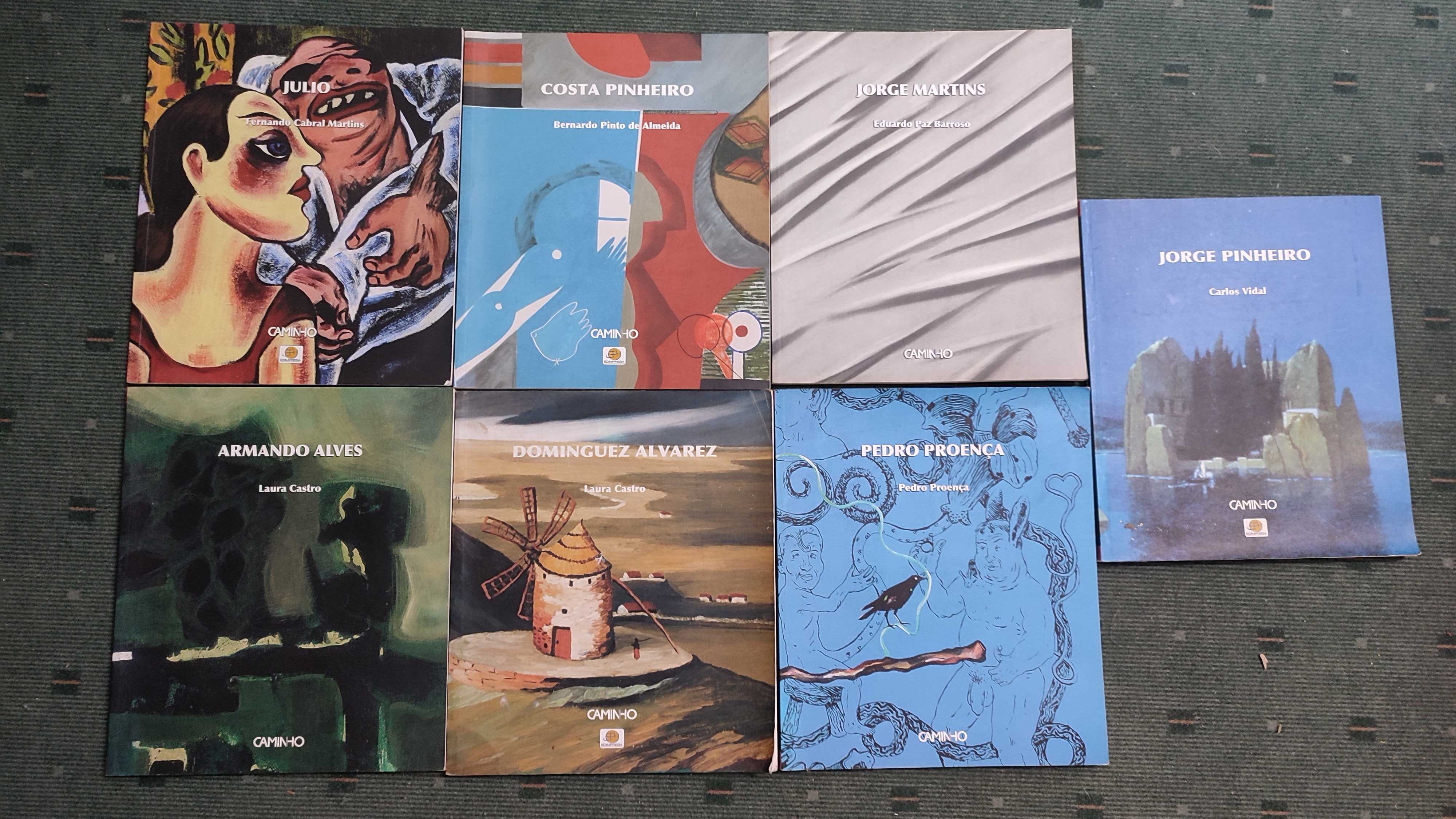 7 Livros de Pintura - Artistas Portugueses