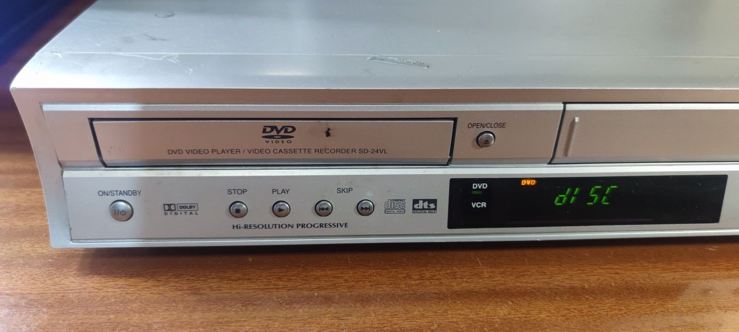 TOSHIBA SD-23VL VHS VCR Videogravador DVD Player