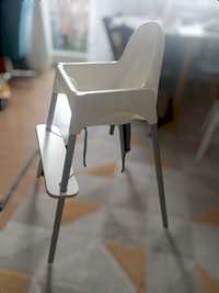 Krzesło Krzesełko do karmienia Ikea antilop podnóżek