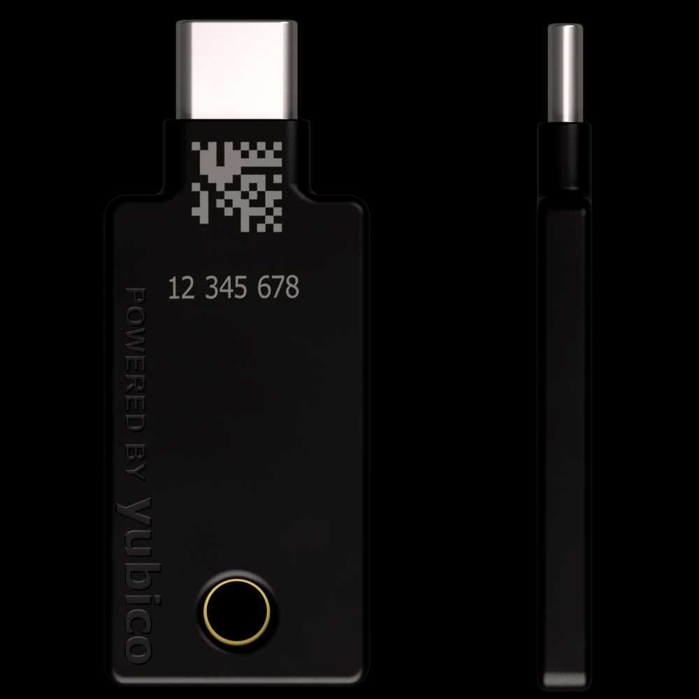 Klucz zabezpieczający Yubico Yubikey 5C NFC USB-C czarny