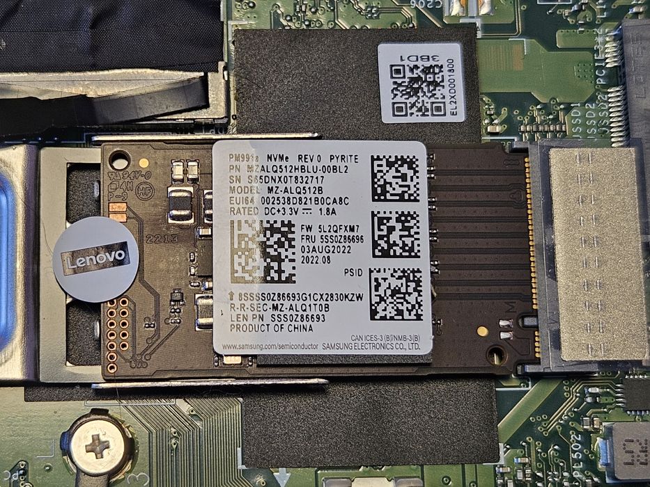 SSD Samsung M.2 2242 NVMe 512Gb PM991a (MZALQ512HBLU-00BL2)