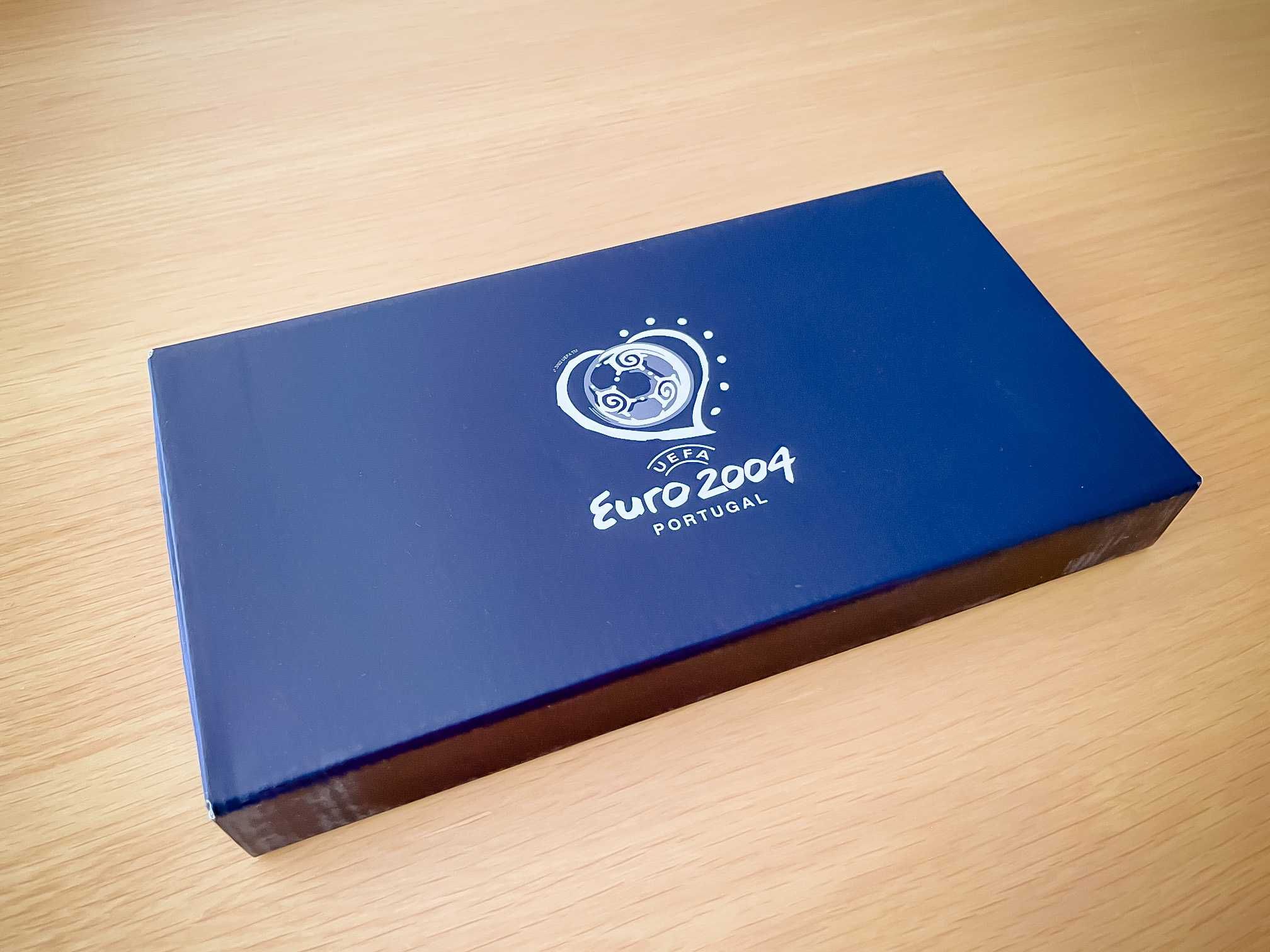 Bilhete da Final do EURO 2004 em acrílico com caixa - coleção