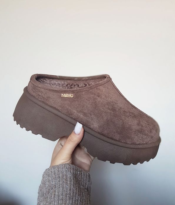 Klapki ocieplane 2 kolorki