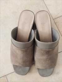 Marks& Spencer Footglove zamszowe buty "wsowki" na szersza stope nowe