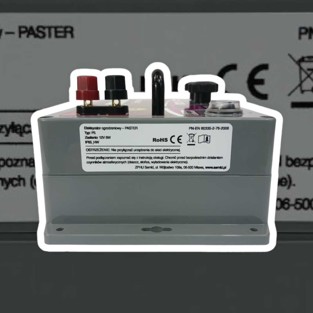 Pastuch/elektryzator PASTER P3 - 2,1J - dla koni, bydła! Dostawa 0zł!